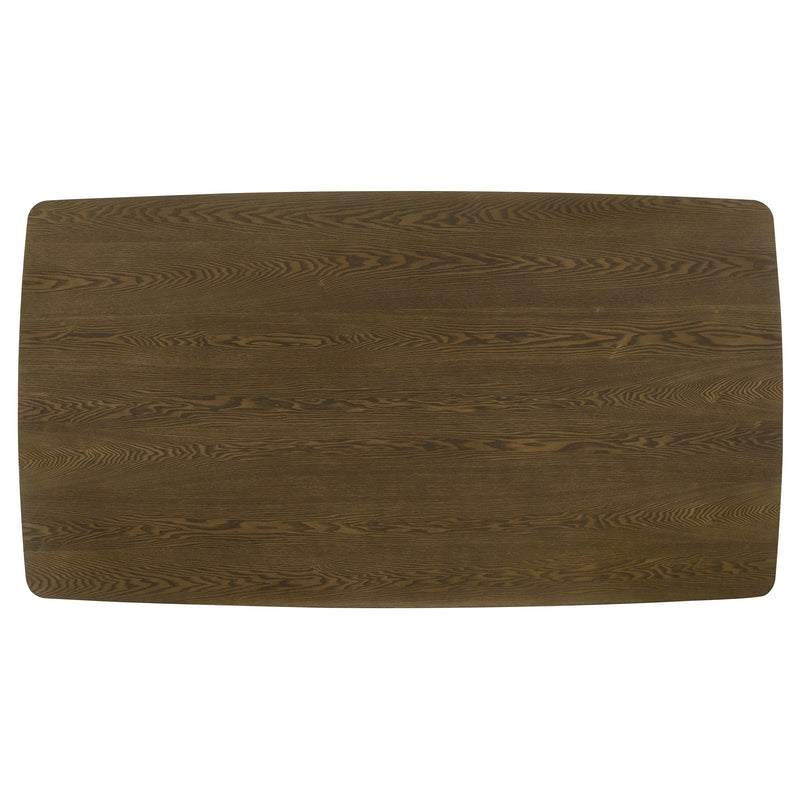 Ottowa Round Wood Dining Room Table Set Brown