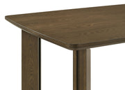 Ottowa Round Wood Dining Room Table Set Brown