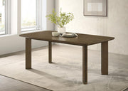 Ottowa 71-inch Rectangular Wood Dining Table Brown Default Title