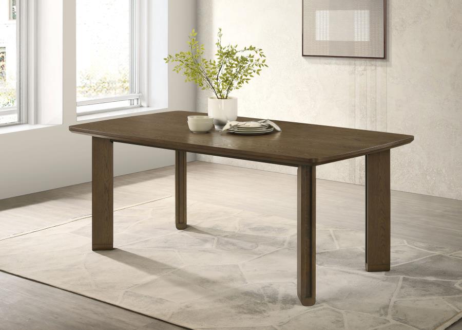 Ottowa 71-inch Rectangular Wood Dining Table Brown Default Title
