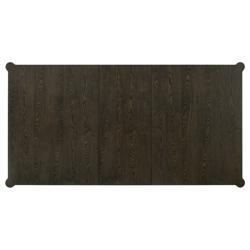 Reseda 81-inch Extension Leaf Dining Table Ash Brown
