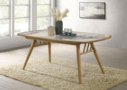 Croyden 73-inch Rectangular Dining Table Weathered Natural Default Title