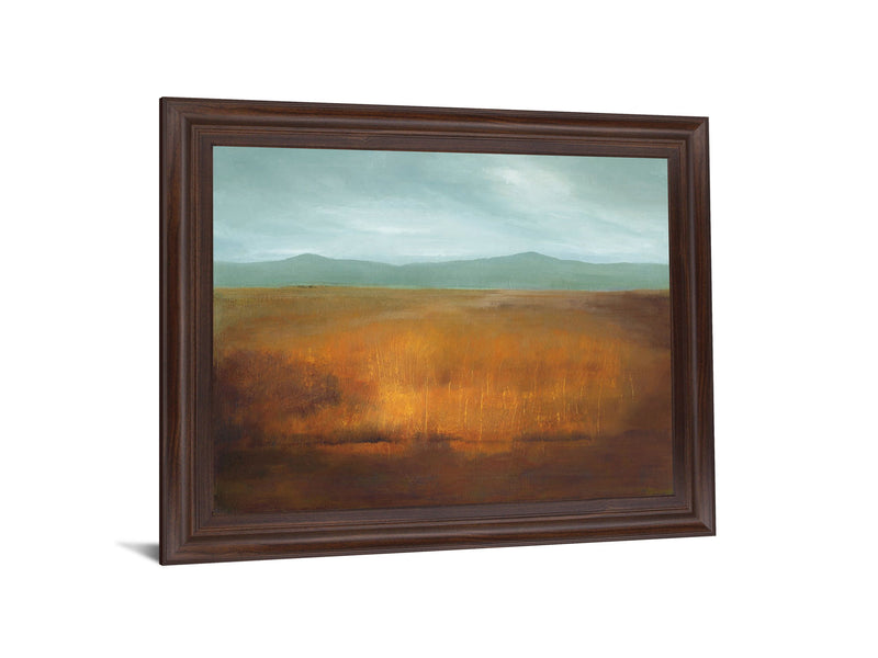 Golden Prairie - 28" x 34" Framed Wall Art - Light Brown
