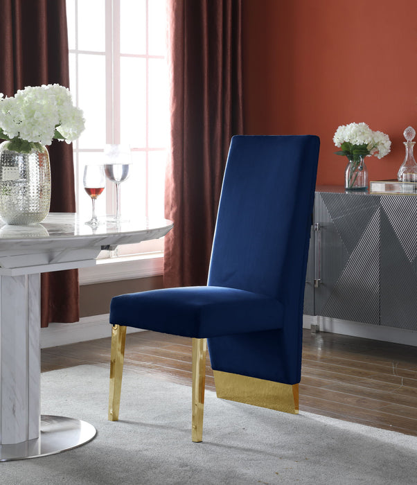 Porsha - Dining Chair with Gold Legs (Set of 2)