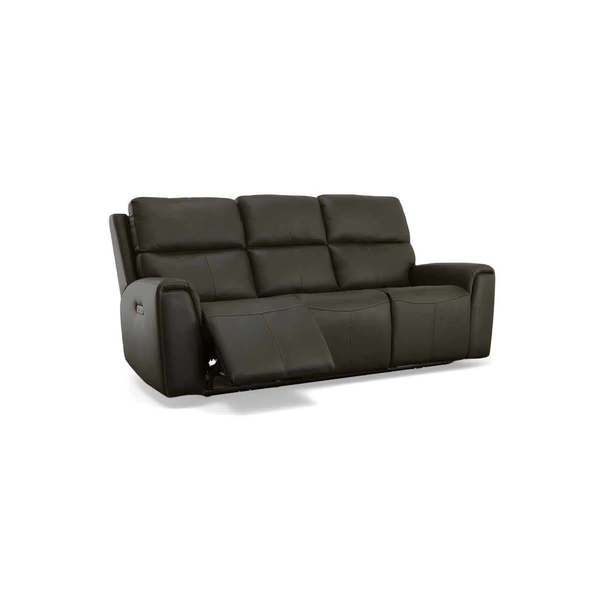 Flexsteel Jarvis Power Reclining Sofa with Power Headrests