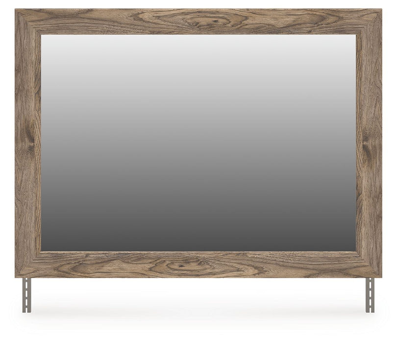 Rusticott - Bedroom Mirror - Brown