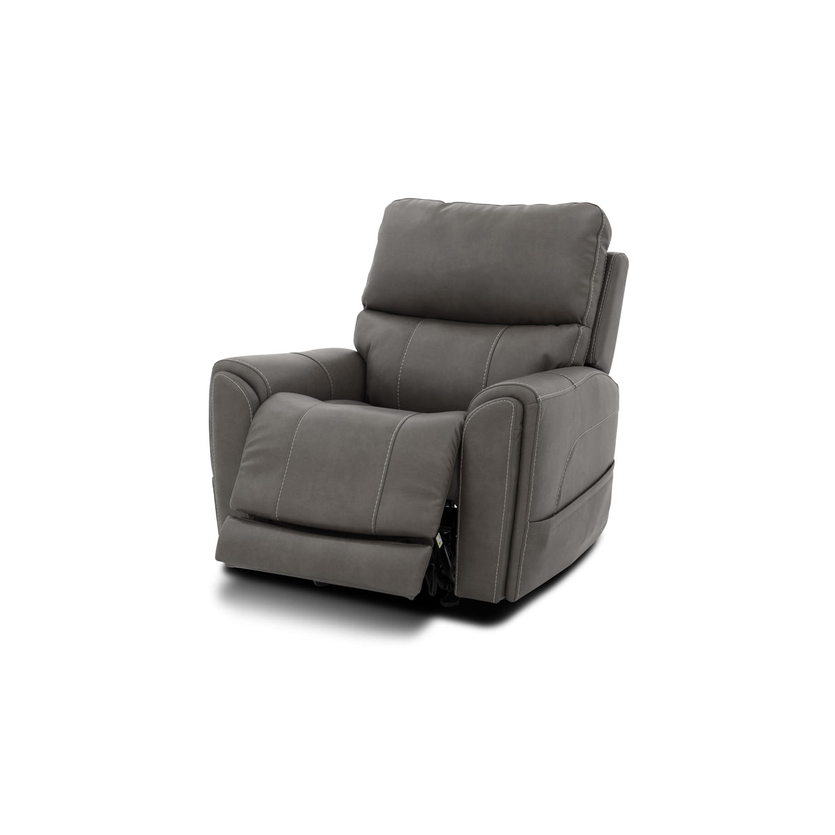 Flexsteel Carter Power Rocking Recliner with Power Headrest, Lumbar, Heat & Massage