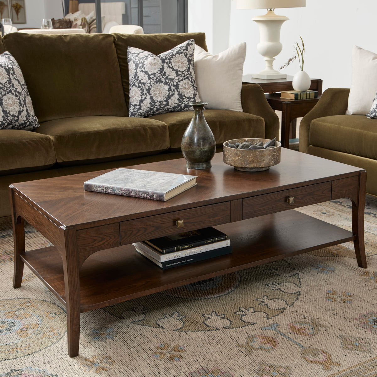Flexsteel Sylvie Rectangular Coffee Table