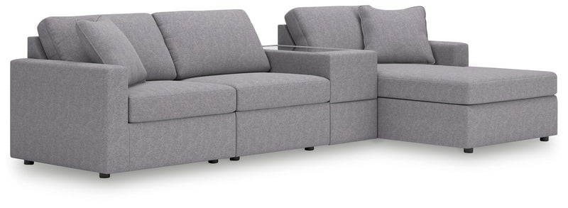 Modmax - L-Shaped Sectional - Granite
