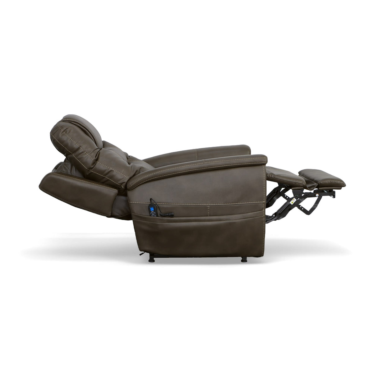 Flexsteel Shaw Power Lift Recliner with Power Headrest & Lumbar