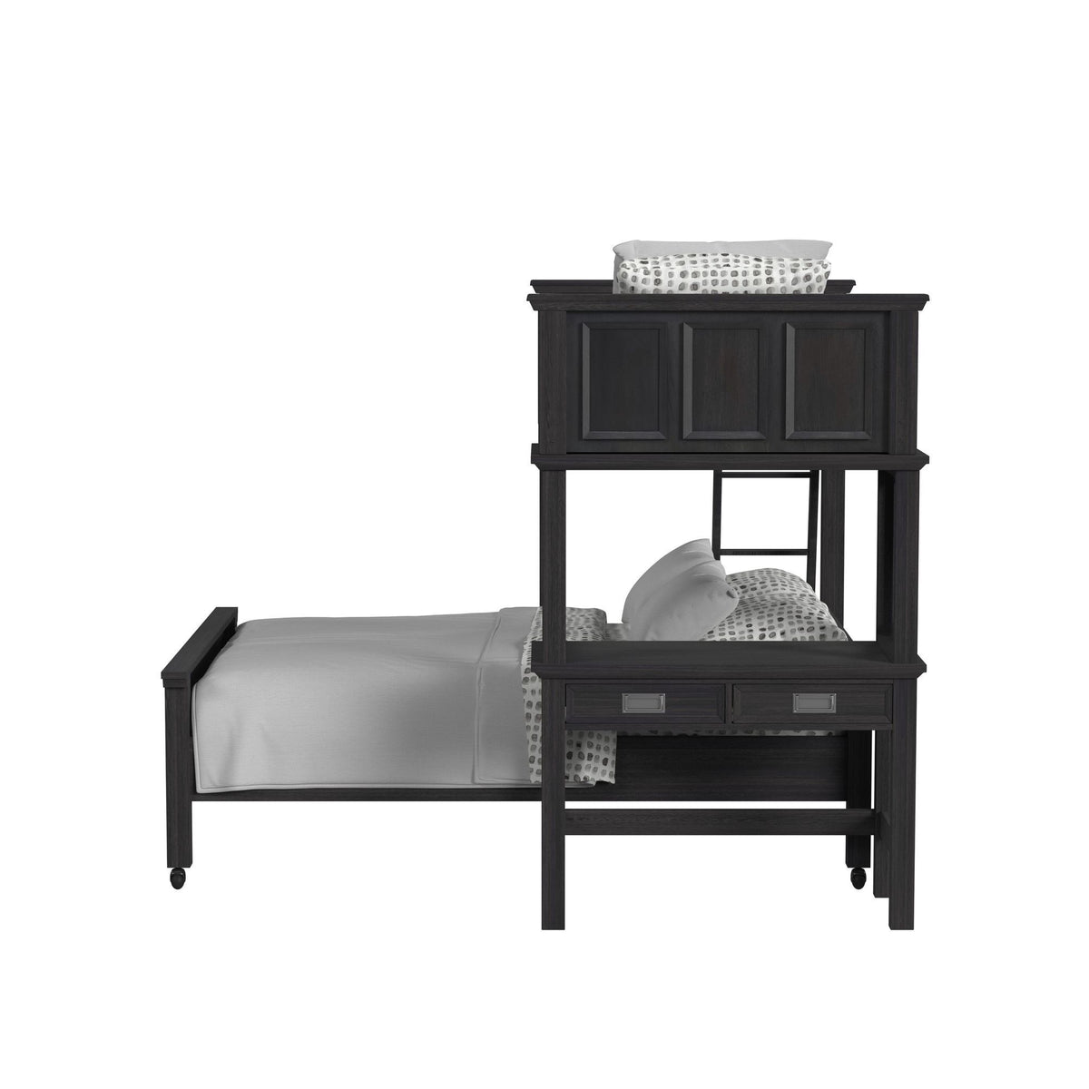 Hampton Kids - Loft With Ladder And Desk With Speaker