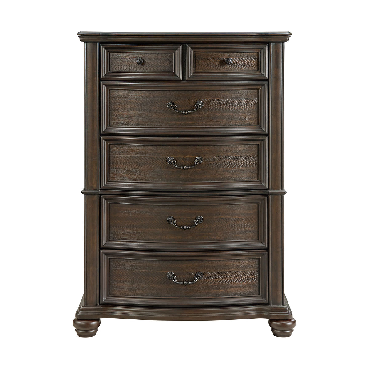 Brunswick - 5-Drawer Chest - Mahogany