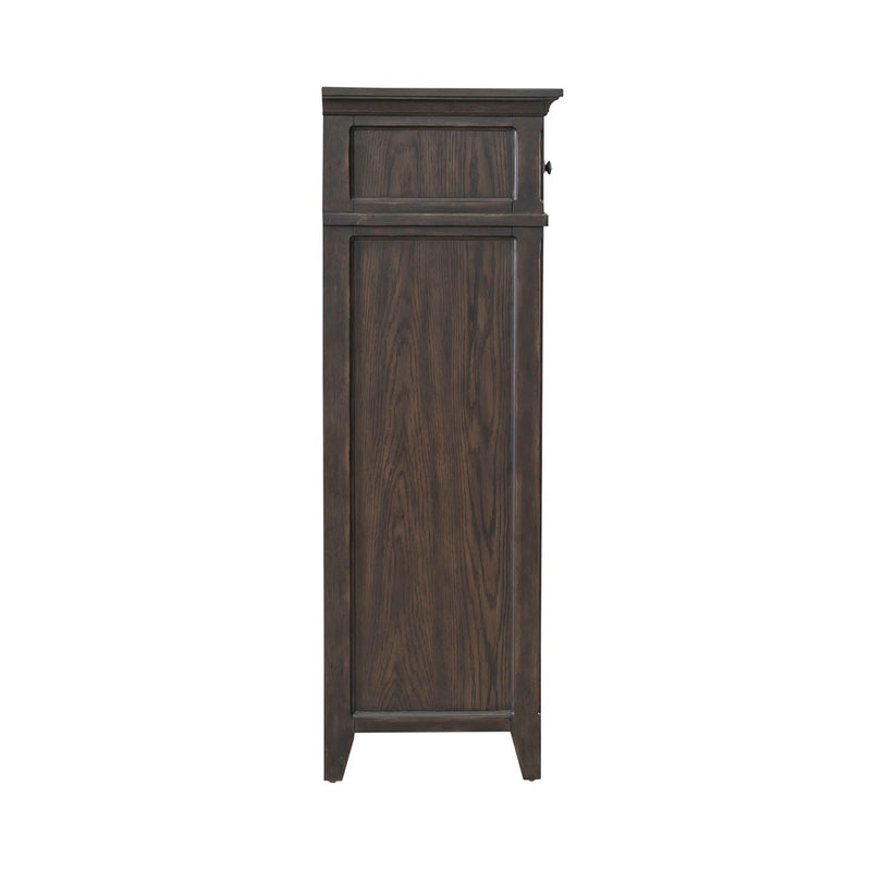 Paradise Valley - 5 Drawer Chest - Saddle Brown