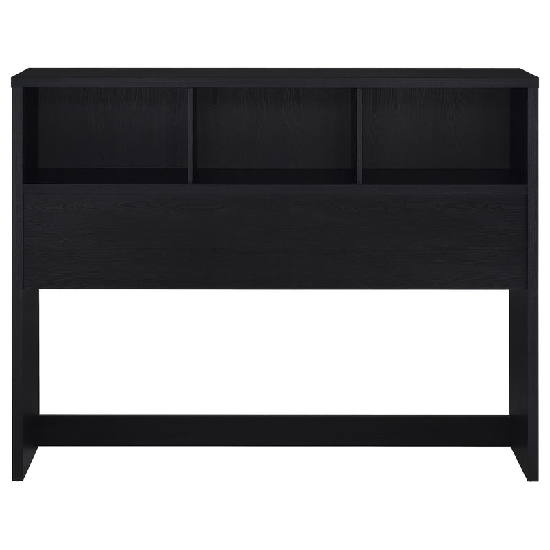 Westpark 49-inch Queen Bookcase Headboard Black