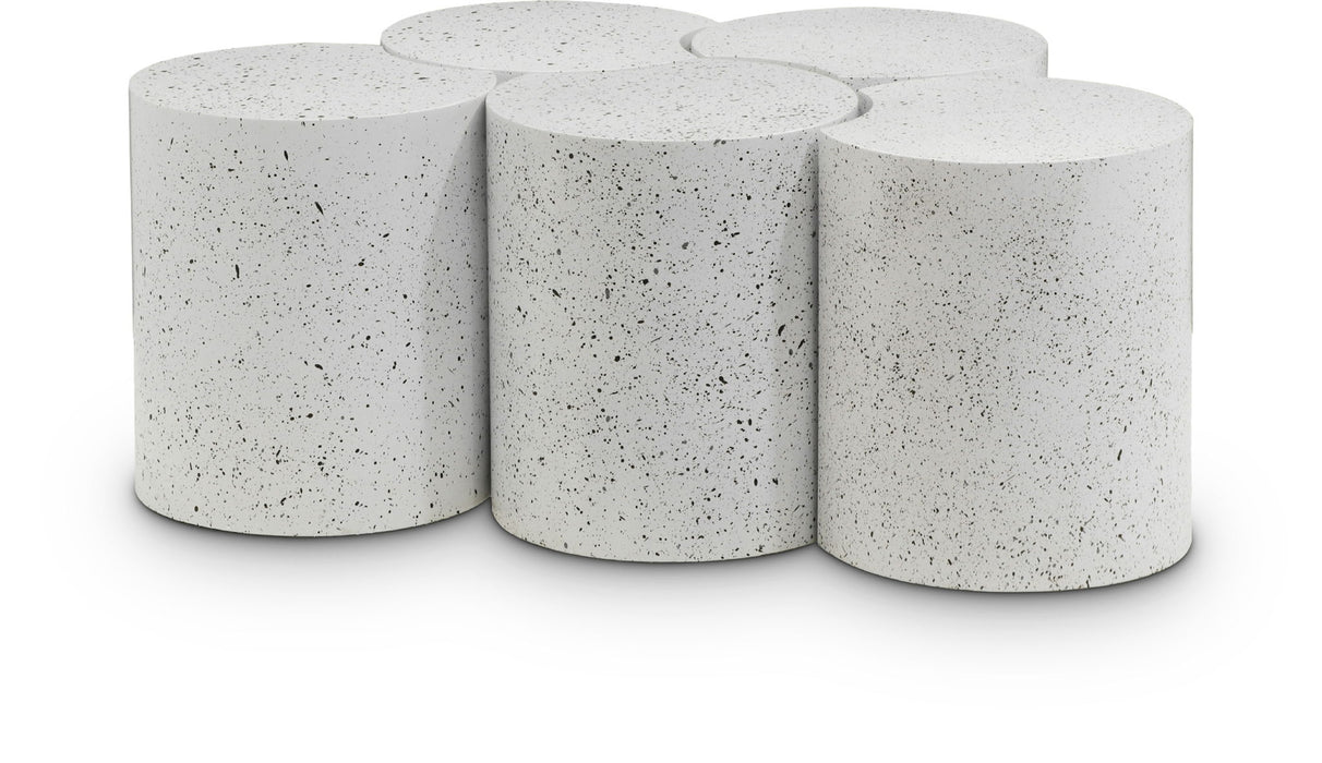 Dimple - 5 Piece Modular Coffee Table - Terazzo Finish