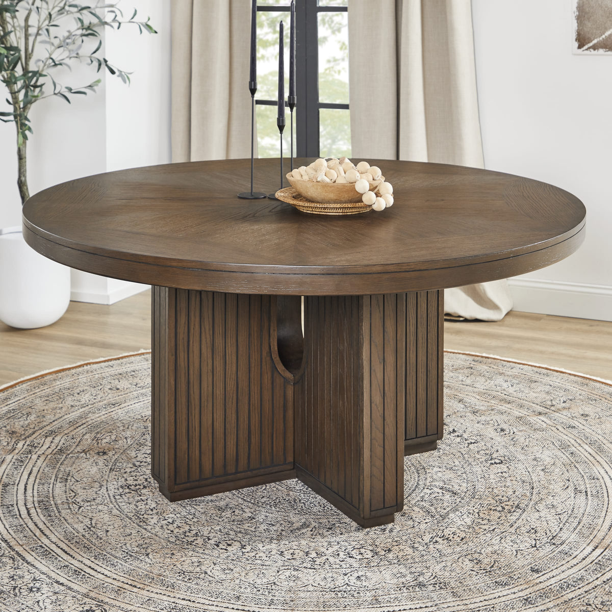 Flexsteel Athens Round Dining Table