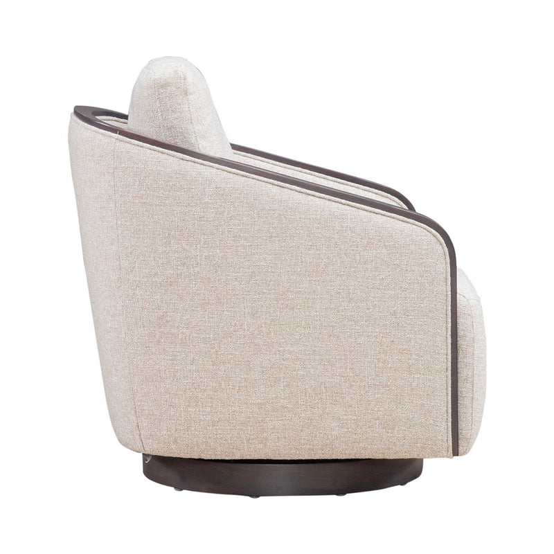 Nora - Upholstered Swivel Accent Chair