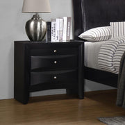 Briana 2-drawer Nightstand Black Default Title