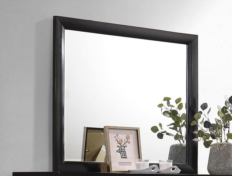 Briana Dresser Mirror Black Default Title