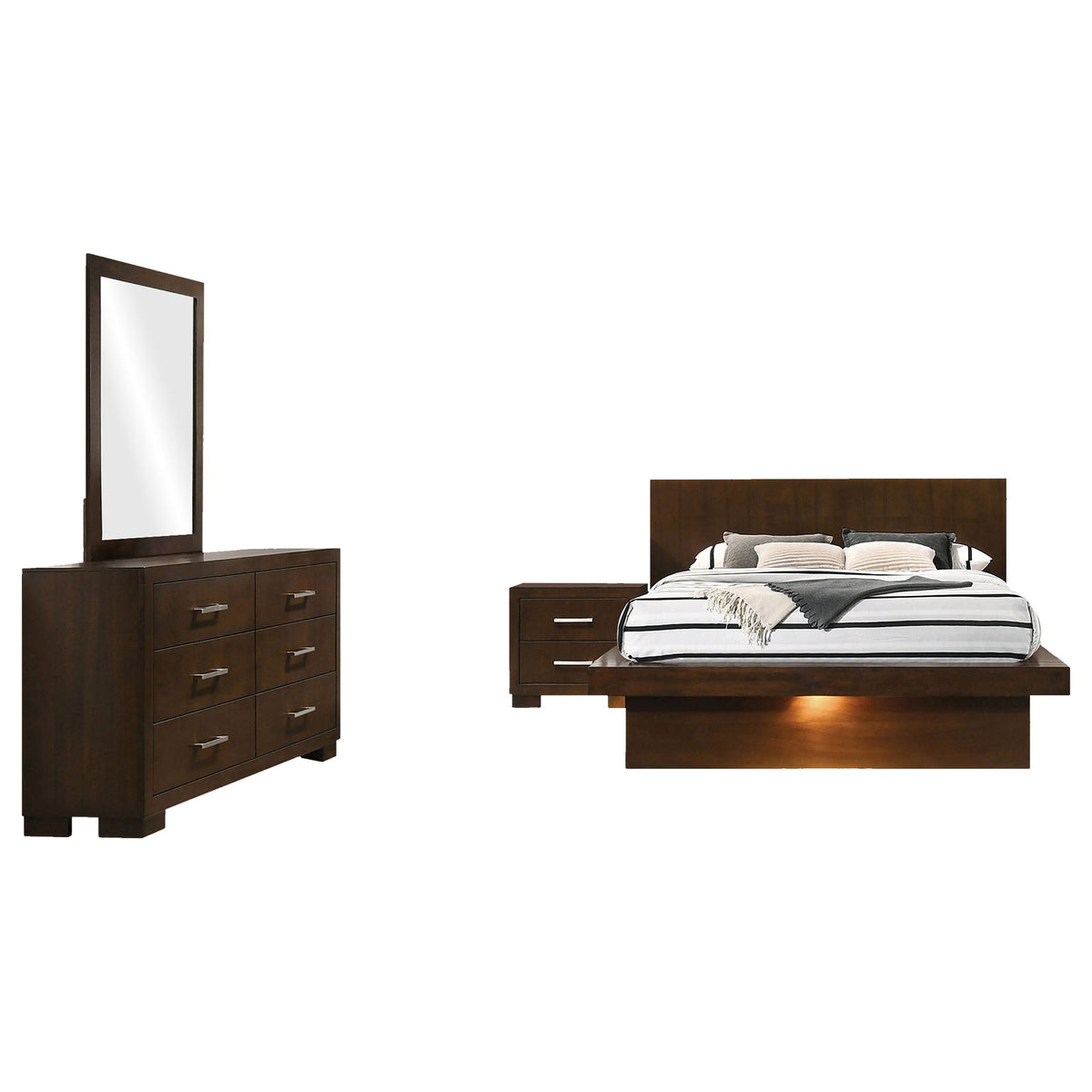 Jessica LED Bedroom Set