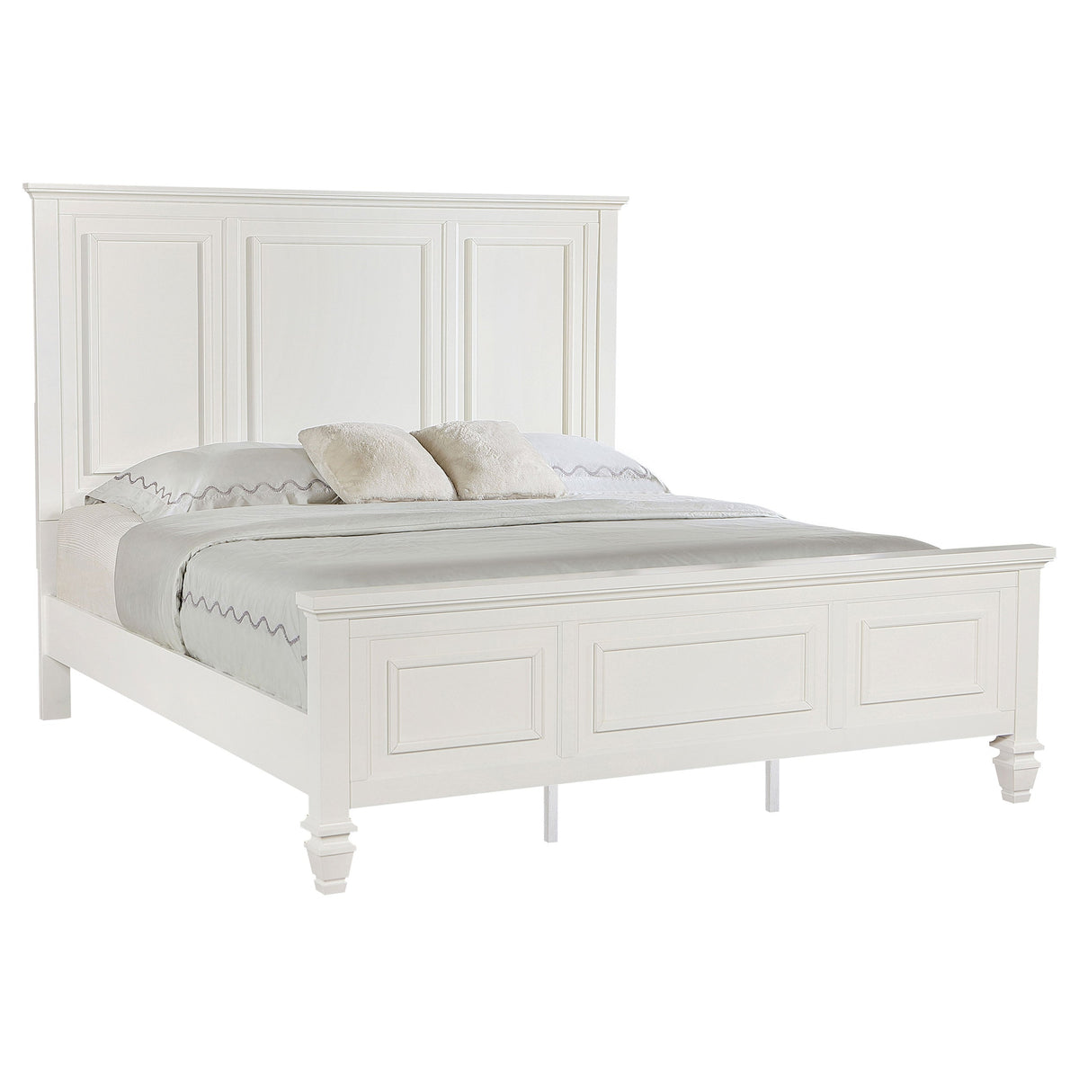 Sandy Beach Wood Panel Bed