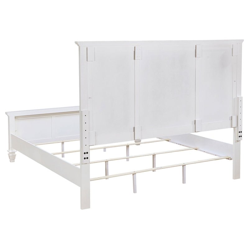 Sandy Beach Wood Panel Bed