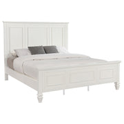 Sandy Beach Wood Panel Bed