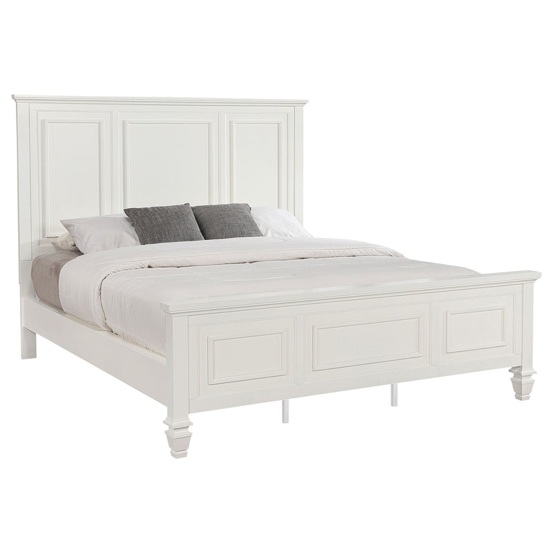 Sandy Beach Wood Panel Bed