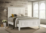 Sandy Beach Wood Panel Bed