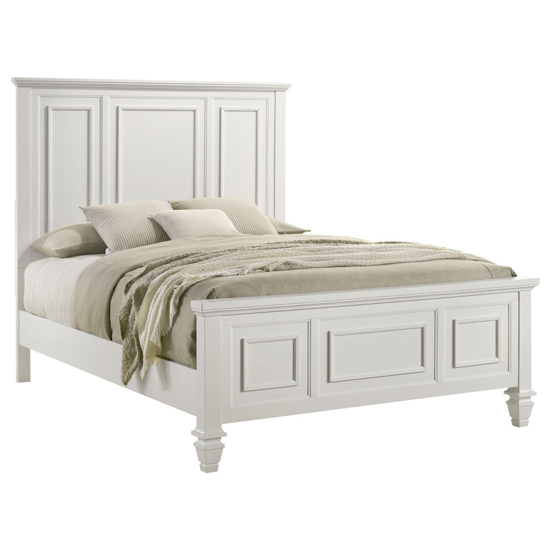 Sandy Beach Wood Panel Bed