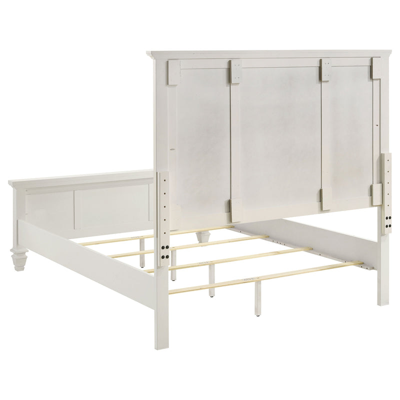 Sandy Beach Wood Panel Bed