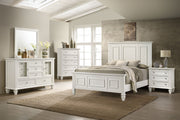 Sandy Beach Wood Panel Bed
