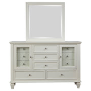 Sandy Beach 11-drawer Dresser with Mirror