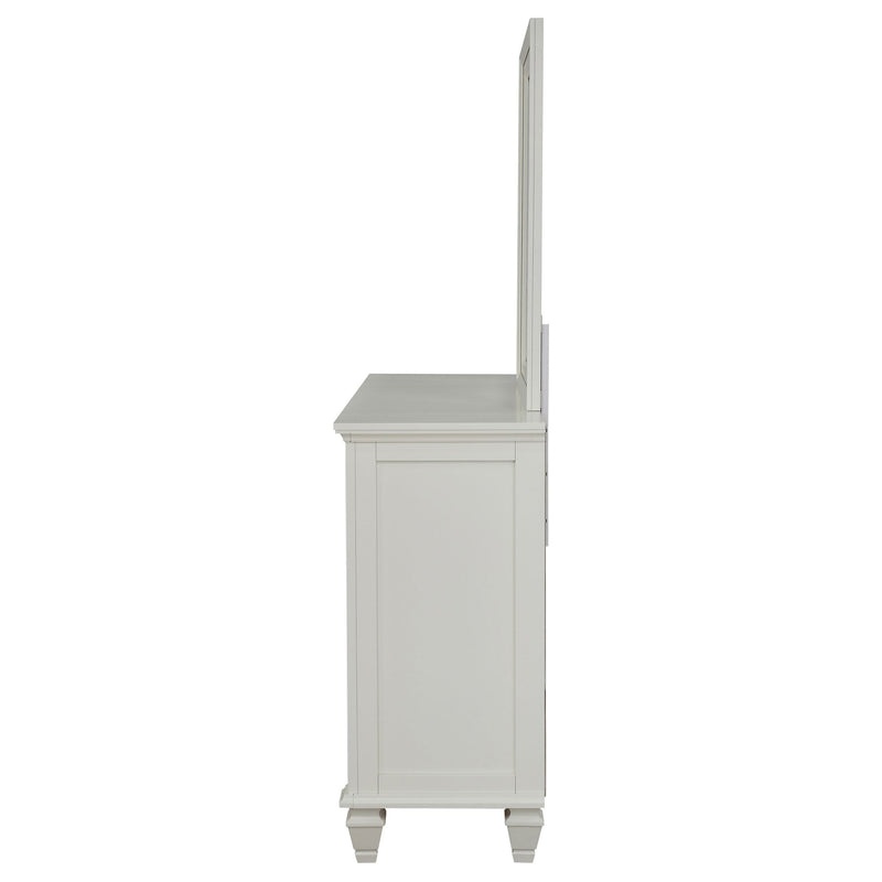 Sandy Beach 11-drawer Dresser with Mirror