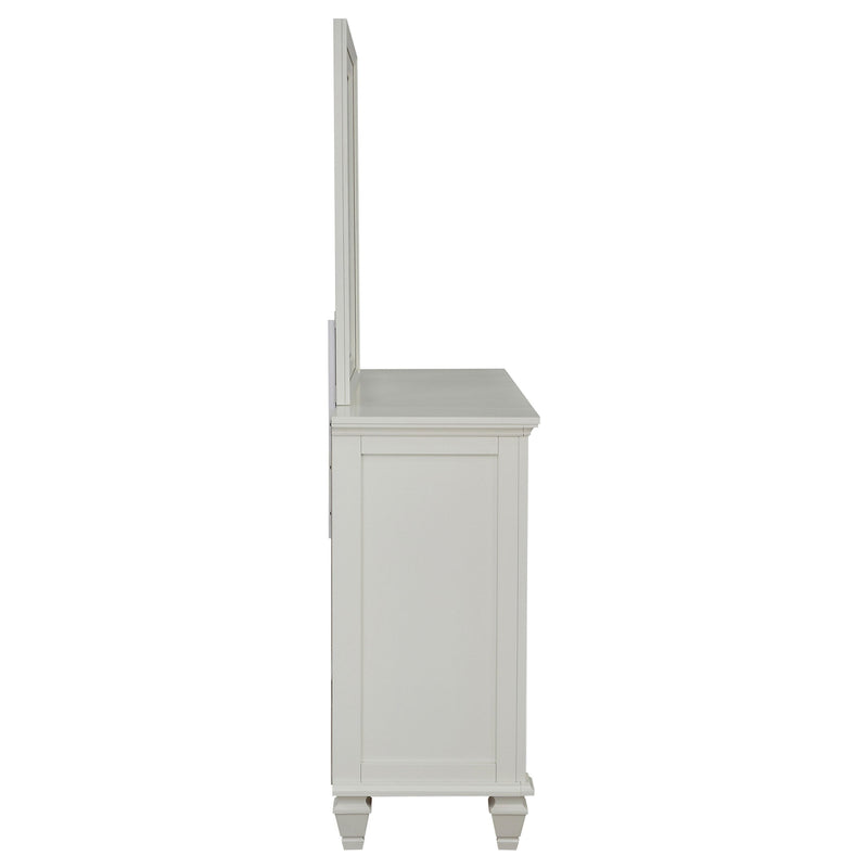 Sandy Beach 11-drawer Dresser with Mirror