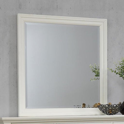 Sandy Beach Dresser Mirror Cream White Default Title