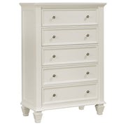 Sandy Beach 5-drawer Bedroom Chest