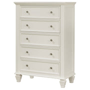 Sandy Beach 5-drawer Bedroom Chest