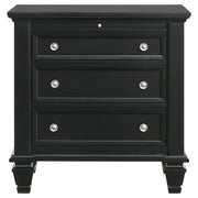 Sandy Beach 3-drawer Nightstand