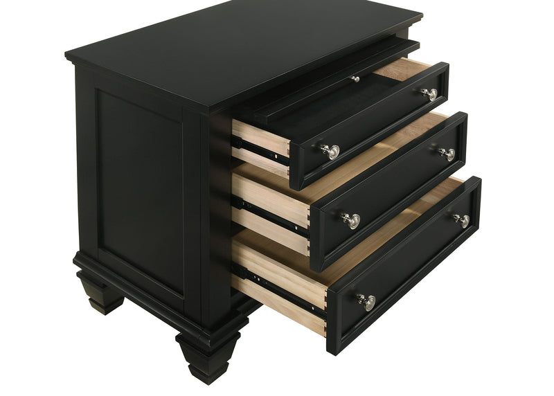 Sandy Beach 3-drawer Nightstand