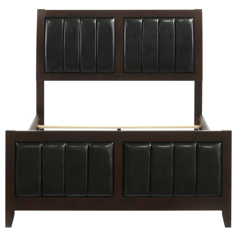 Carlton Wood Panel Bed Cappuccino