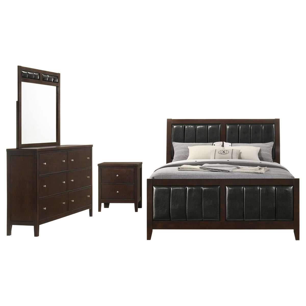 Carlton Bedroom Set Cappuccino