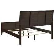 Carlton Wood Panel Bed Cappuccino