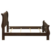 Louis Philippe Wood Sleigh Bed