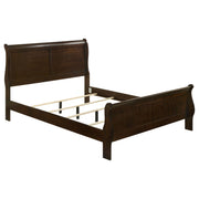 Louis Philippe Wood Sleigh Bed