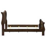 Louis Philippe Wood Sleigh Bed