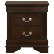 Louis Philippe 2-drawer Nightstand