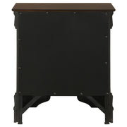 Louis Philippe 2-drawer Nightstand