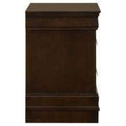 Louis Philippe 2-drawer Nightstand