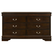 Louis Philippe 6-drawer Dresser